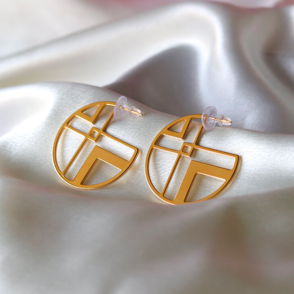 Astra Frame Hoops Earrings