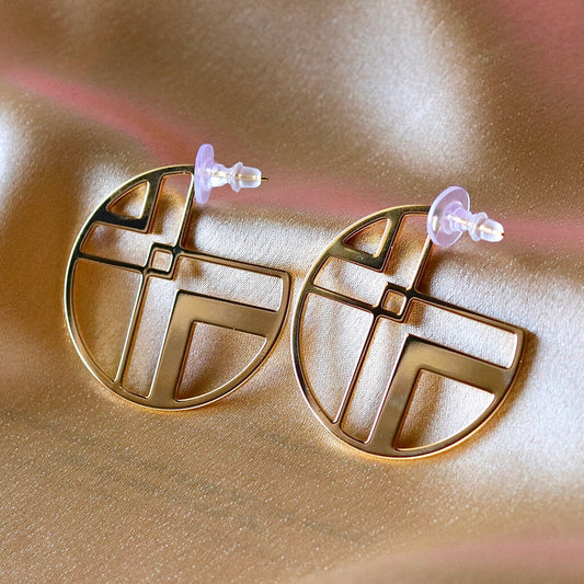 Astra Frame Hoops Earrings