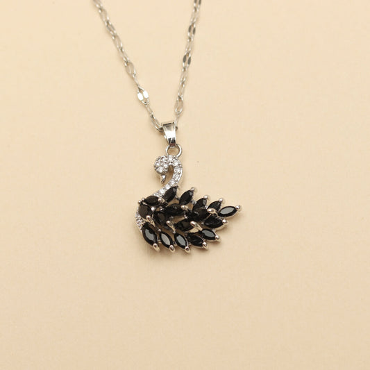 Black Swan Celestial Diamond Necklace