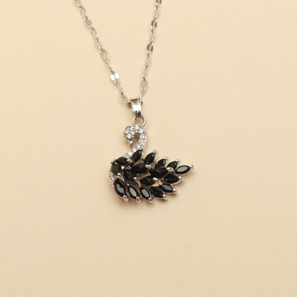 Black Swan Celestial Diamond Necklace