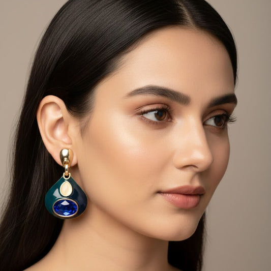 Blush Dewdrop Earrings