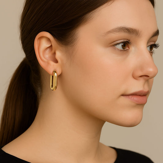 Canopy Hoops gold Earrings