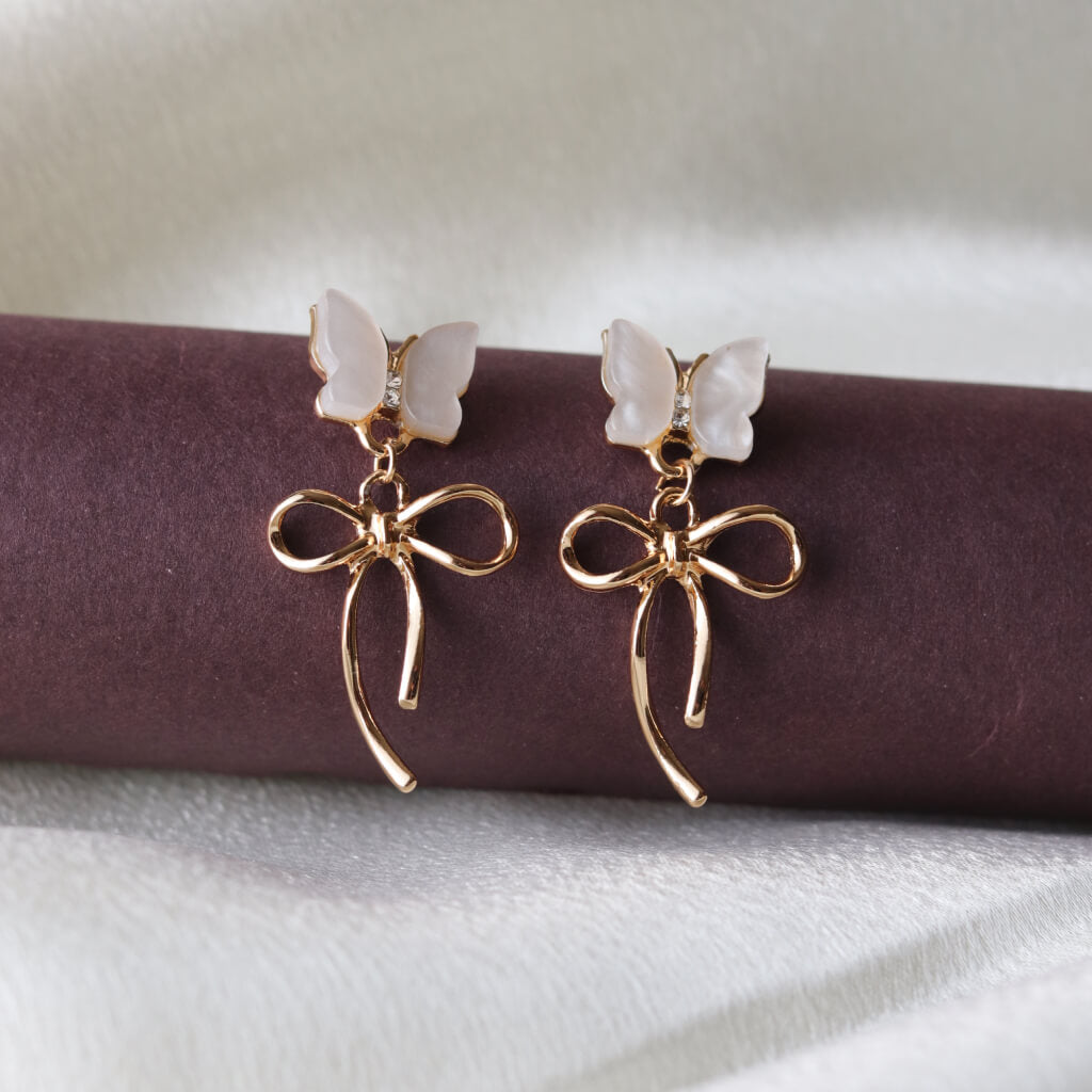 Flutter Bow butterfly Earrings