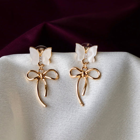 Flutter Bow butterfly Earrings
