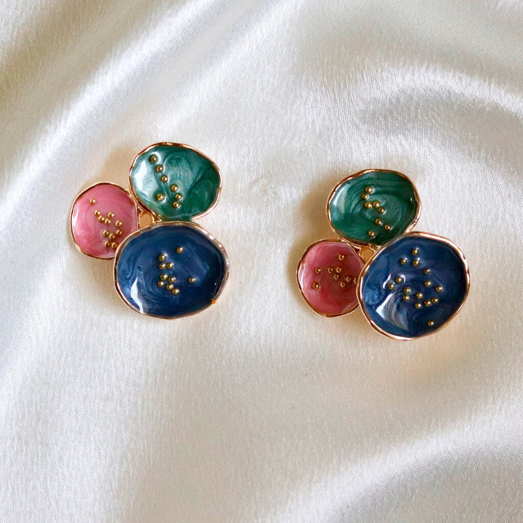 Forest Bloom Studs Earrings