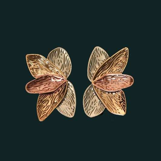 Forest Flame Studs Earrings