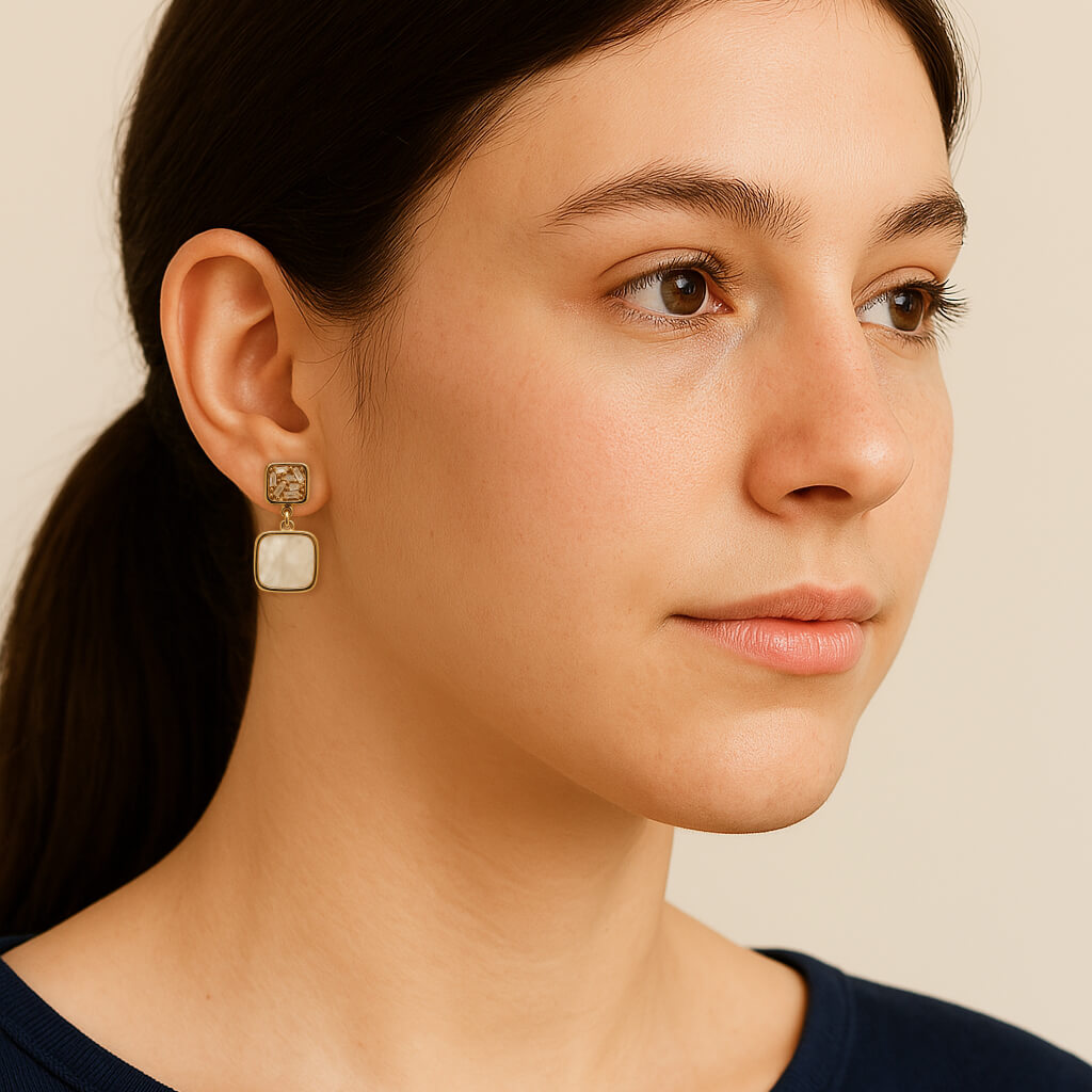 Glam Cubes Earrings
