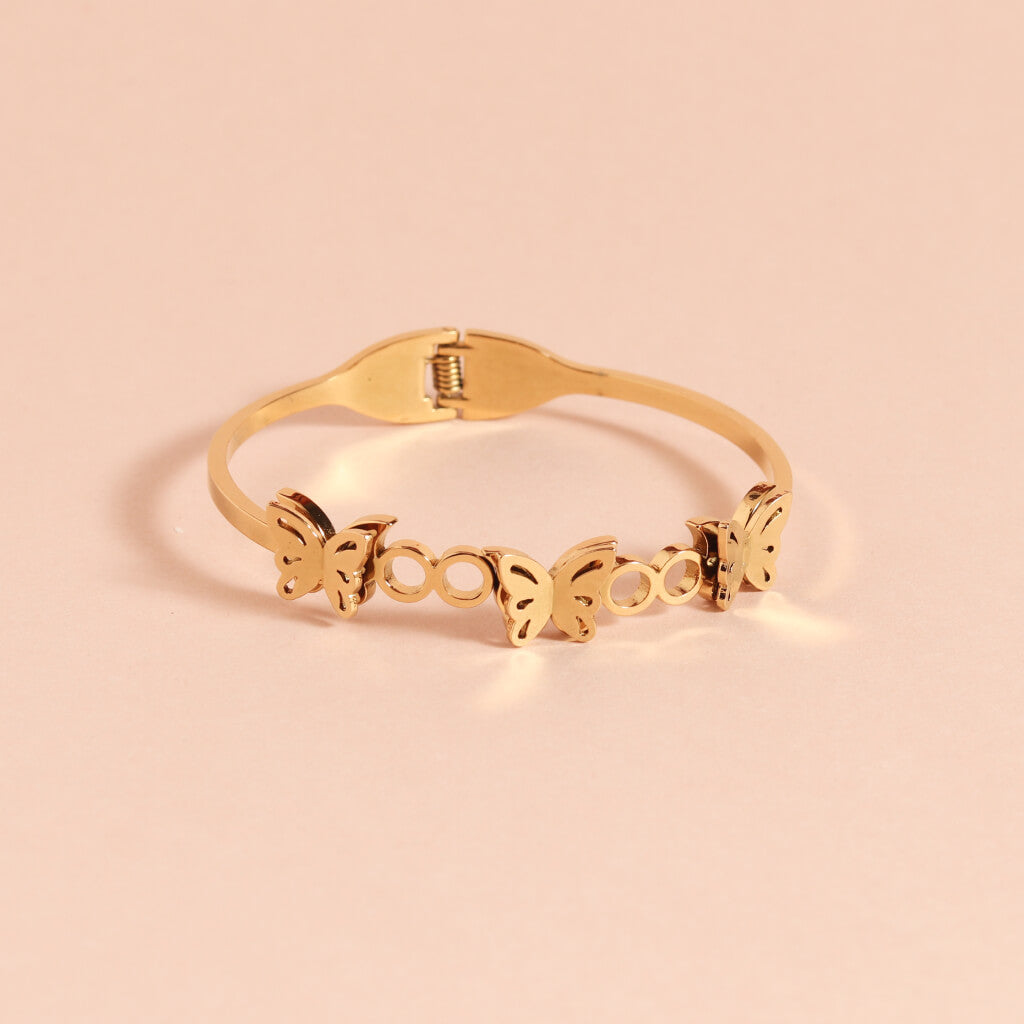 Gold Butterfly Bracelet