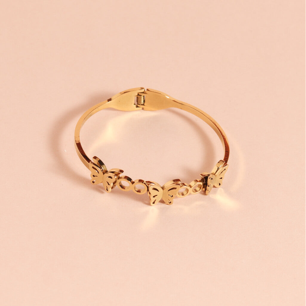 Gold Butterfly Bracelet