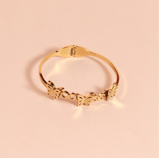 Gold Butterfly Bracelet