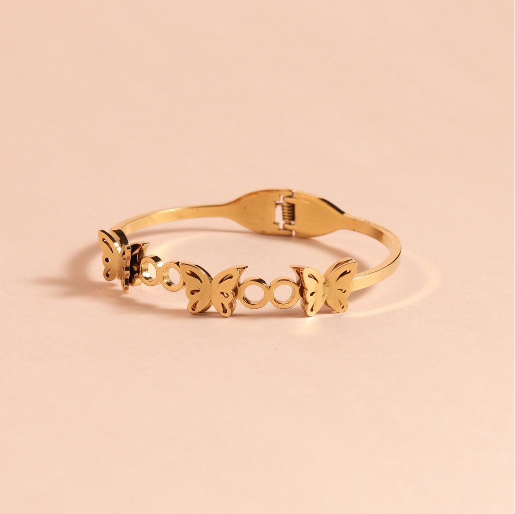 Gold Butterfly Bracelet