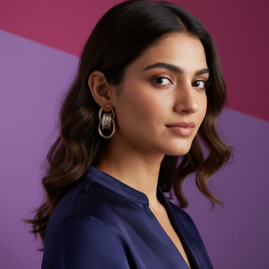 Harmony Loop Drop Earrings