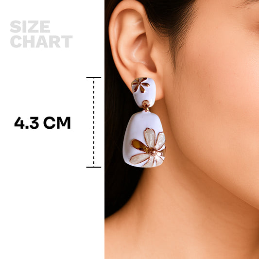 Jungle Bloom Drop Earrings