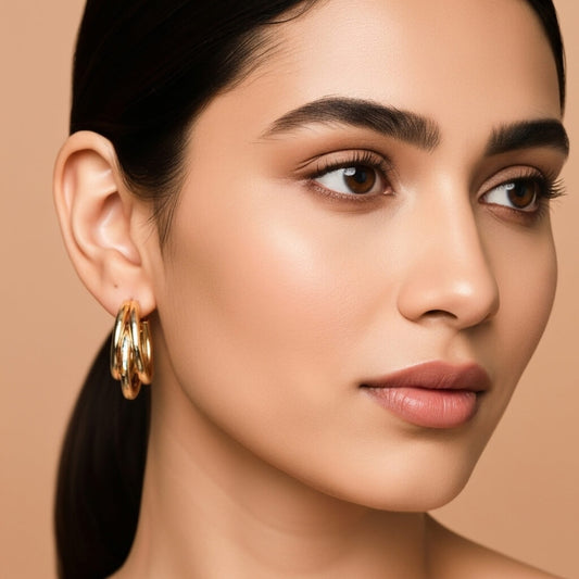 Radiant Loops Earrings (Medium)