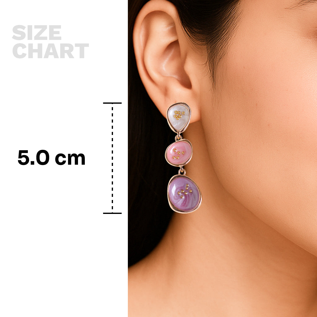Petal Cascade Earrings