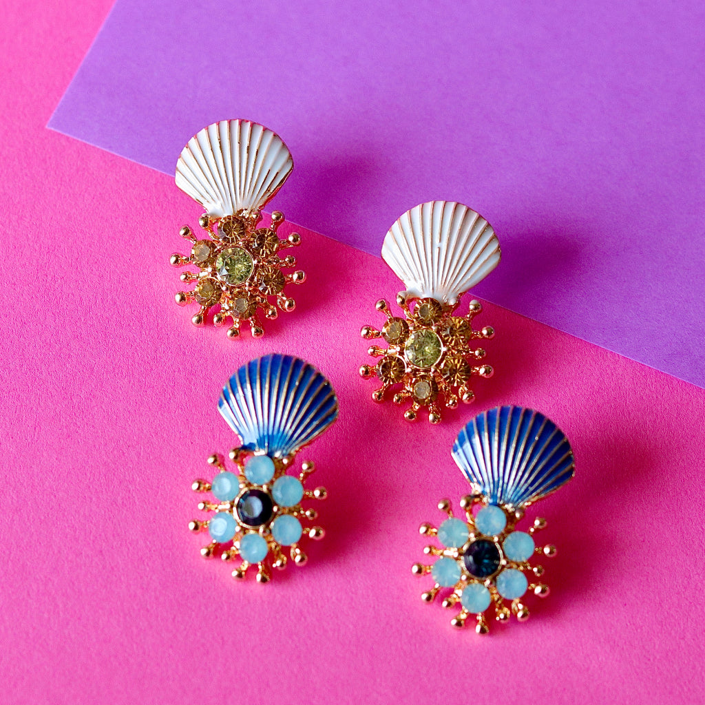 Sea Spark Studs Earrings