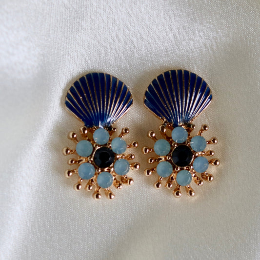 Sea Spark Studs Earrings