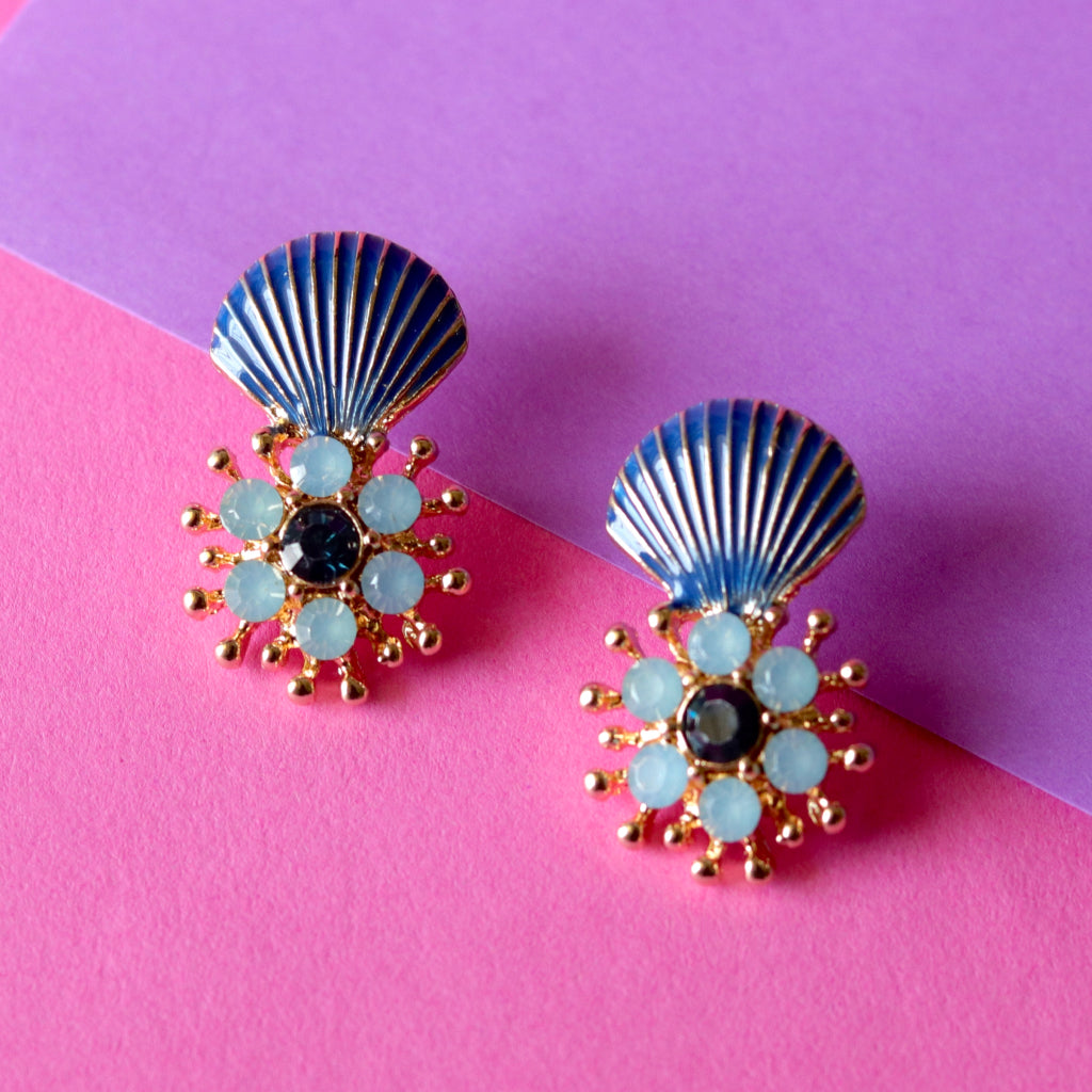 Sea Spark Studs Earrings