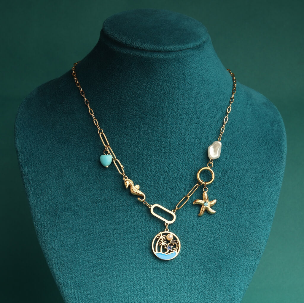 Tropical Charm Chain Necklace