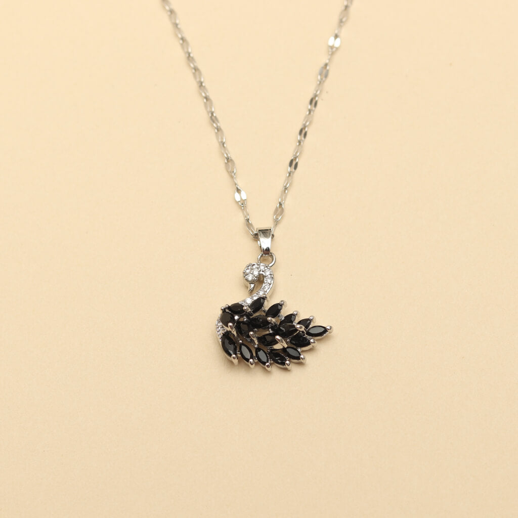 Black Swan Celestial Diamond Necklace