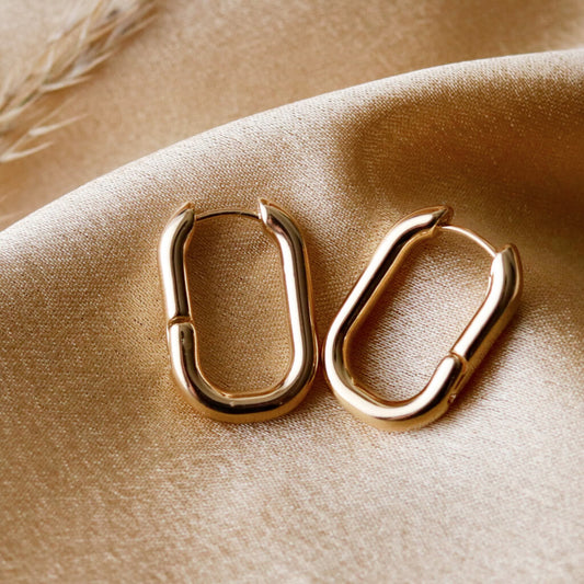 Canopy Hoops gold Earrings
