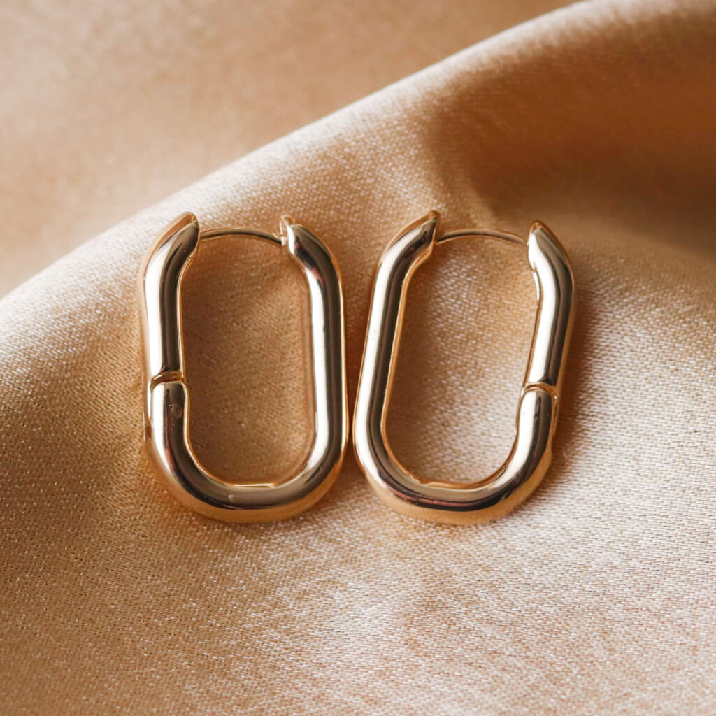 Canopy Hoops gold Earrings