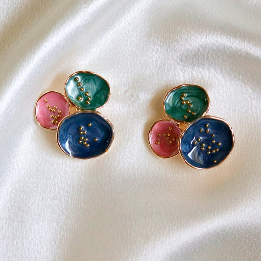 Forest Bloom Studs Earrings