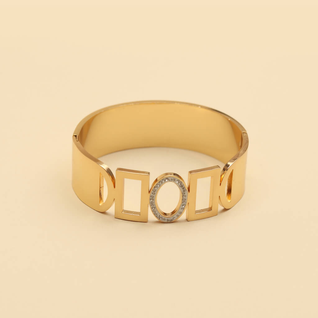 Geometric Dazzle Minimalist Bracelet