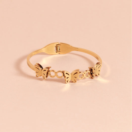 Gold Butterfly Bracelet