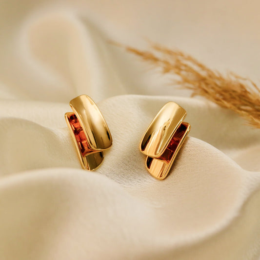 Minimal Luxe Stud Earrings