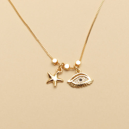 Ocean Eye Global Protection Necklace