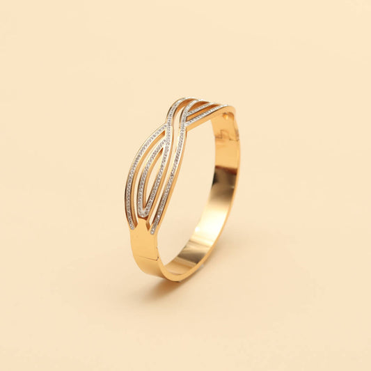 Ocean Swirl Diamond Bracelet