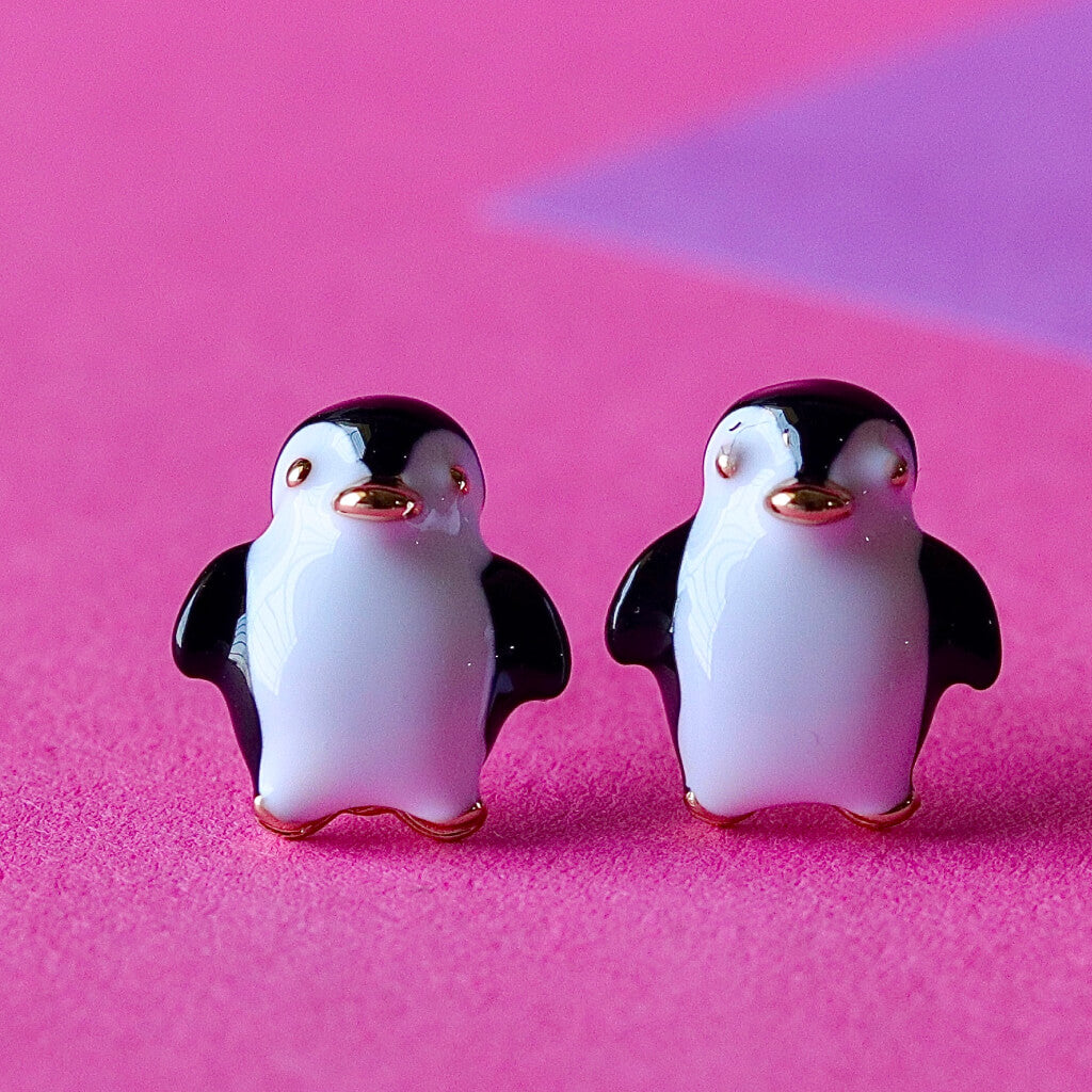 Poppy Penguin Stud Earrings