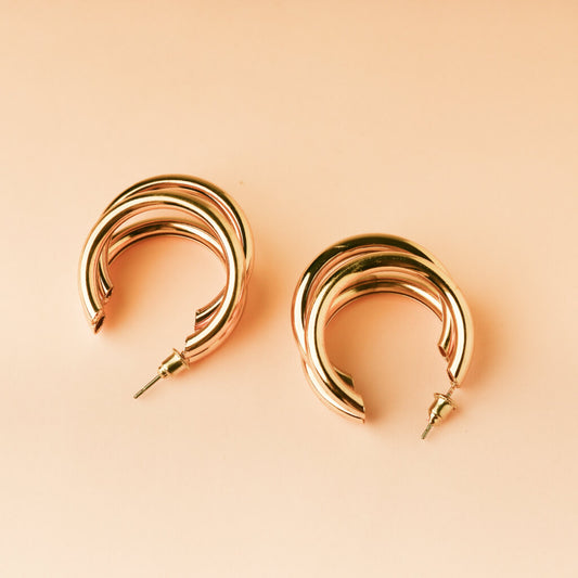 Radiant Loops Earrings (Small)