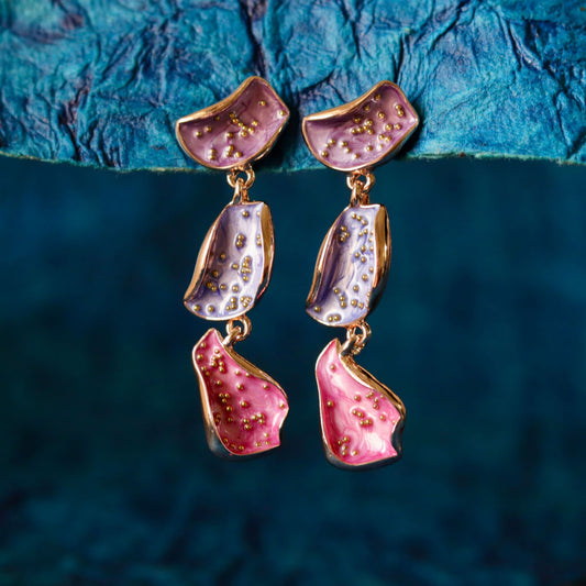 Stardust Bloom Hanging Earring
